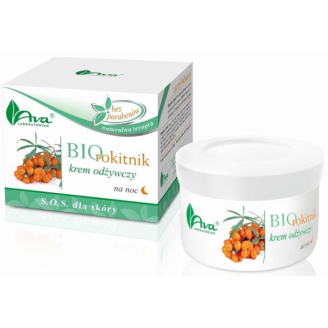 AVA Bio Rokitnik,krem,odzywczy,na noc, 50 ml