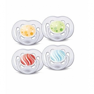 AVENT GRYZAK SENSITIVE SILIK. 0-6 M-CY * 2 SZT.