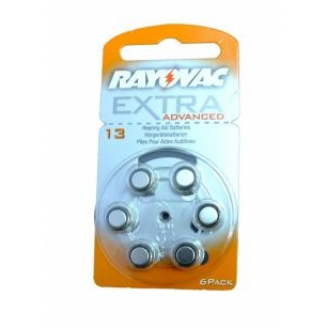Bateria Rayovac Extra Advan.13, do aparat.sluch, 6 szt
