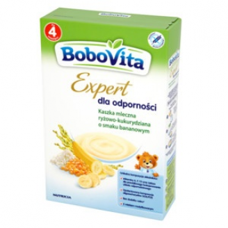 BOBOVITA EXPERT KASZKA MLECZ. RYŻ.-KUKUR.SM.BANAN.