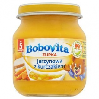BoboVita zupa jarzyn.z kurczak.  125g D