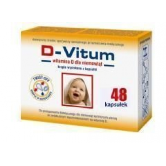 D-VITUM * 48 KAPS.TWIST OFF