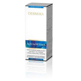 DERMIKA AQUAOPT.Krem nawilż.p/oczy.15ml