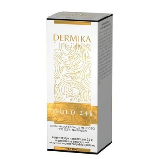 DERMIKA GOLD 24k Krem p/oczy i pow.15ml
