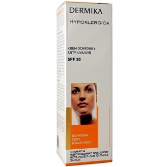 DERMIKA HYPOALERGICA Krem ochr.UVA/UVB SPF30 - - 50 ml