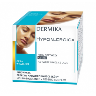 DERMIKA HYPOALERGICA Krem odżywcz.n/noc - - 50 ml