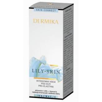 DERMIKA LILY-SKIN Krem intens.p/oczy Pro-elastyna - - 15 ml
