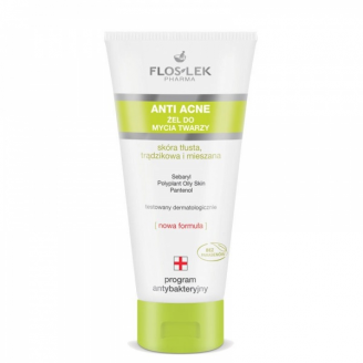 Flos-Lek Anti Acne,zel,antyb.,d/mycia twarzy,200ml