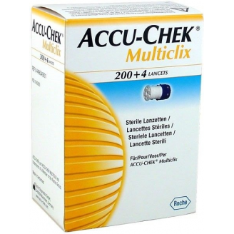 LANCET MULTICLIX ACCU-CHEK*204 SZT