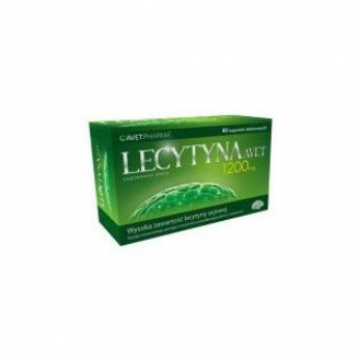 Lecytyna 1200mg AVET * 40kaps. D