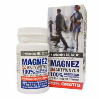 MAGNEZ DLA AKTYWNYCH*35 TABL.