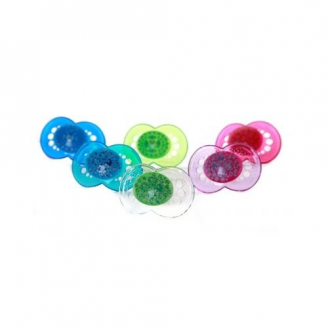 MAM Silk Teat,smocz.,uspok,silik,(6+),Crystal,1szt
