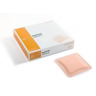 Opatr.ALLEVYN Ag Adhesive 7,5cm*7,5cm*1