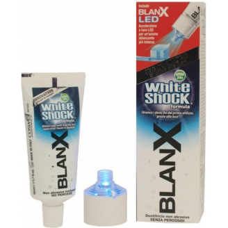 PASTA BLANX WHITE SHOCK+BLANX LED 50 ML