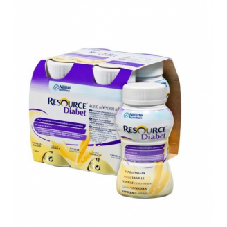 RESOURCE Diabet wanilia 4*200ml D