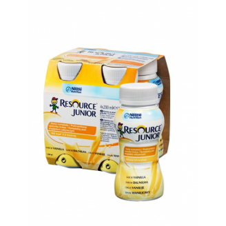 RESOURCE JUNIOR WANILIA PLYN 4*200ML
