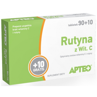 RUTYNA APTEO Z VIT.C *30 TABL.+10 TABL