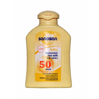 Sanosan,mleczko,ochronne, z filtrem 50, 200 ml