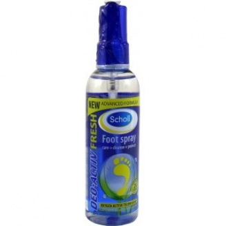 SCHOLL DEO ACTIVE SPRAY D/STÓP 100 ML