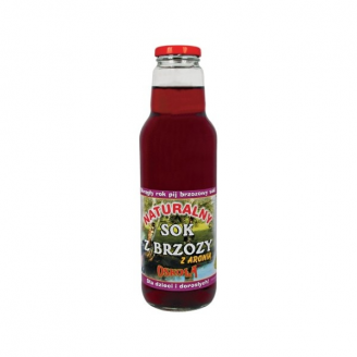 Sok z brzozy z aronia,  750 ml