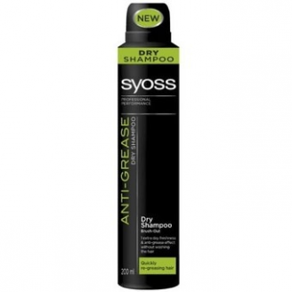 SYOSS SZAMP.SUCHY DRY ANTI-GREASE 200 ML