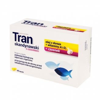TRAN SKANDYNAWSKI Z CZOSNKIEM*60 KAPS.