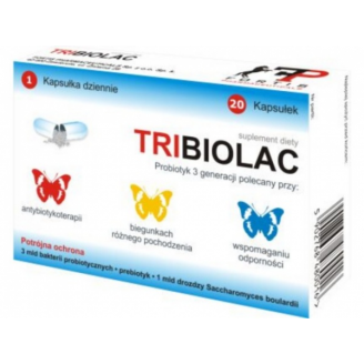 TRIBIOLAC KAPS. * 20 SZT.