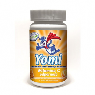 YOMI WITAMINA C ODPORNOSC * 60 ZELKOW