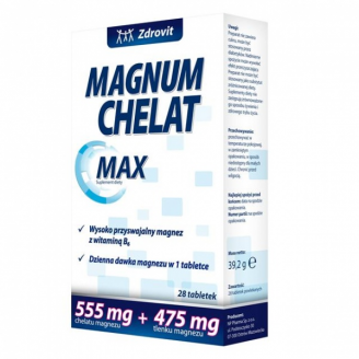 ZDROVIT Magnum Chelat Max * 28tabl.pow.D