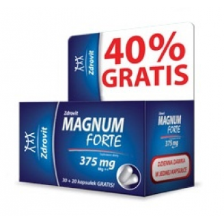 ZDROVIT Magnum Forte375mg*30ka+20(40%gr)