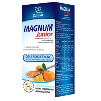 ZDROVIT MAGNUM JUNIOR SYROP 150ML
