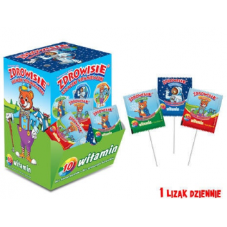 ZDROWISIE LIZACZKI VITAMISIACZKI*55 SZT