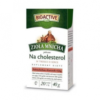 ZIOLA MNICHA N/CHOLESTEROL*20 SZT.