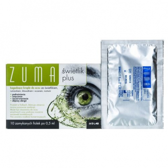 ZUMA SWIETLIK PLUS KROPLE 0,5ML*10 FIOL
