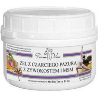 Żel Czarci pazur z żywokostem i MSM 350g