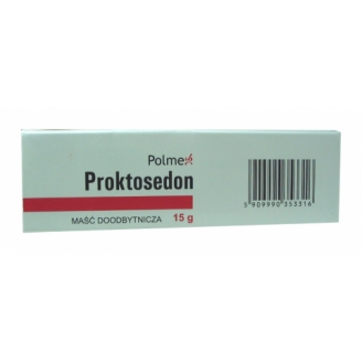 PROKTOSEDON (PROCTOSONE) MAŚĆ DOODBYTNICZA 15 G
