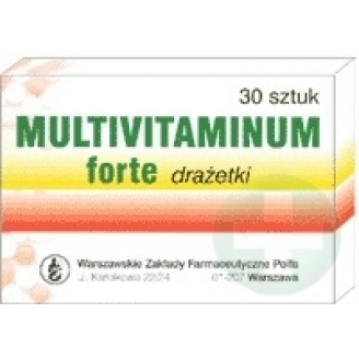 MULTIVITAMINUM FORTE  DRAŻ. 30 DRAŻ.