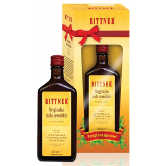 Bittner, Oryginalne zioła szwedzkie, Płyn, 500 ml