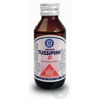 SIRUPUS TUSSIPINI D,  SYROP 125 G