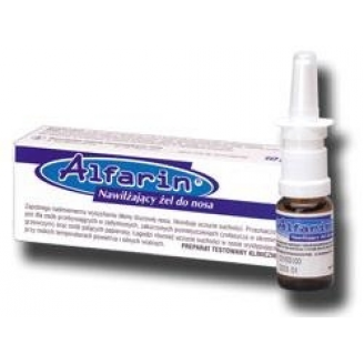 Alfarin,  Żel do nosa, 10 g, Dozownik