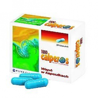 CALPEROS 1000 400 MG WAPNIA,  30 KAPSUŁEK