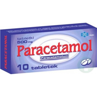 PARACETAMOL 0,5 G 10 TABL.
