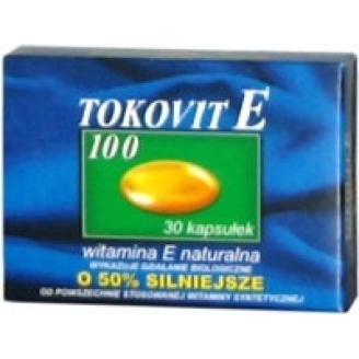 TOKOVIT E 100, 30 KAPSUŁEK