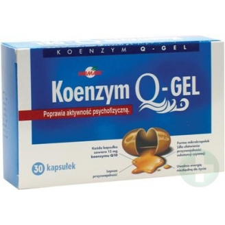 KOENZYM Q-GEL 0,015 G KAPS. 30 KAPS.