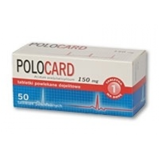 POLOCARD 150 MG, 50 TABLETEK