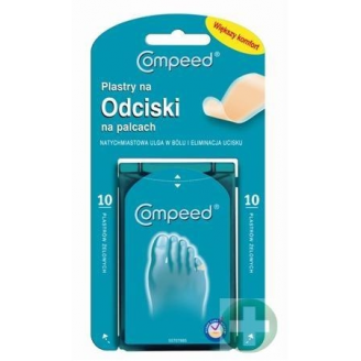 PLASTER COMPEED PLASTRY NA ODCISKI NA PALCACH 10 SZT.