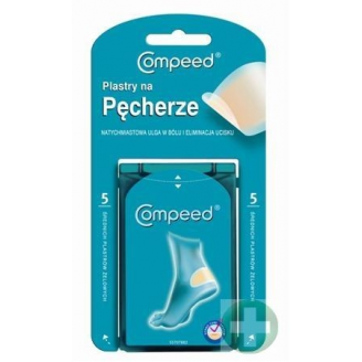 PLASTER COMPEED PLASTRY NA PĘCHERZE ŚREDNIE 5 SZT.