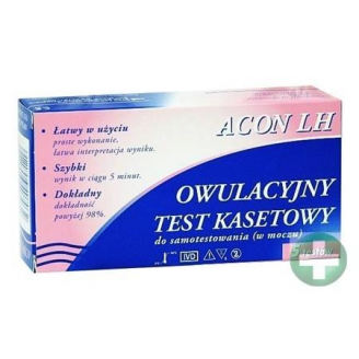 ACON LH TEST OWULACYJNY KASETOWY 5 SZT.