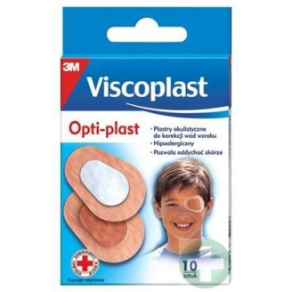 PLASTER OKULISTYCZNY - OPTI-PLAST DLA DOROSŁYCH 10 SZT.