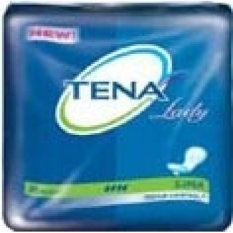 TENA LADY SUPER - WKŁADY ANATOMICZNE DLA KOBIET, 30 SZTUK